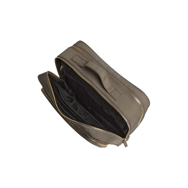 GuardMBG Toiletry Bag Rec., walnut w/gold, Markberg