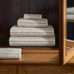 STRIPE 1979 h&aring;ndkl&aelig;de, archive linen, Georg Jensen Damask