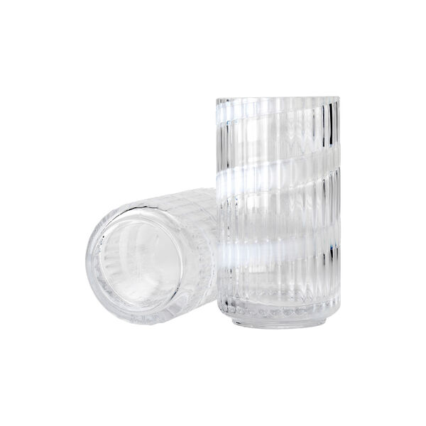 Lyngby Vase, swirl hvid, Lyngby Porcelæn