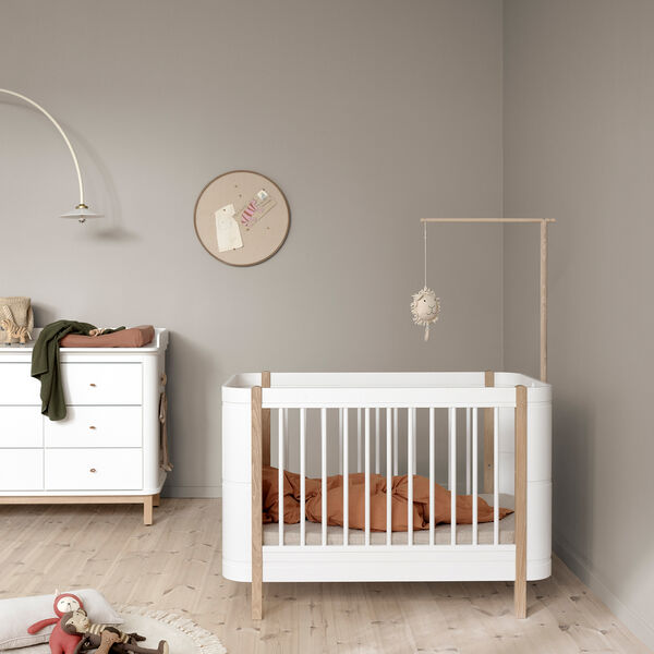 Holder til Wood Mini+ sengehimmel & uro, eg, Oliver Furniture