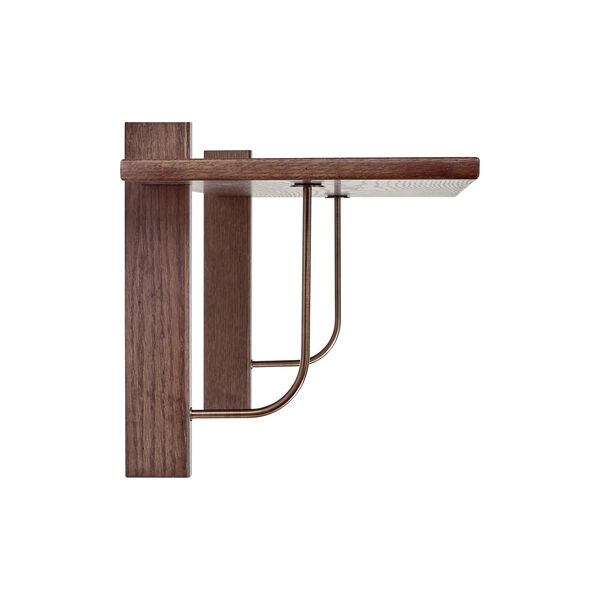 Corbel Shelf | Dark Stained Oak | Hylde, Audo Copenhagen