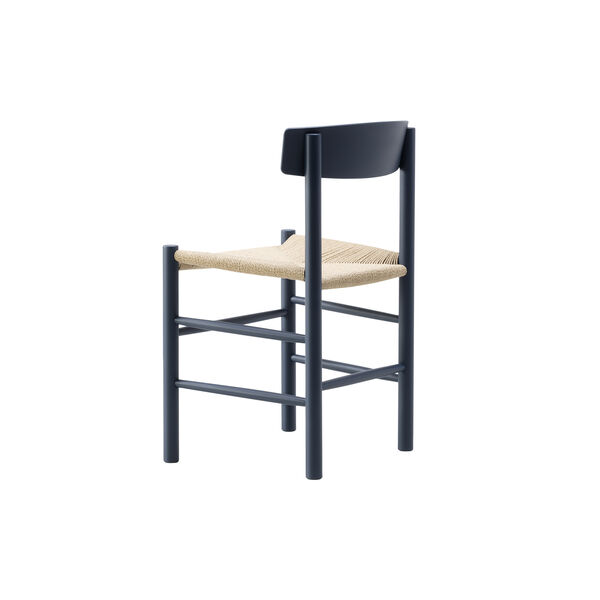 J39 Mogensen stol, indigo blue/natur, Fredericia Furniture