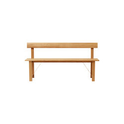 Position Bench 155, oiled oak, Form & Refine