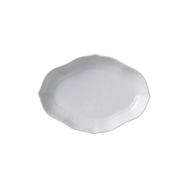Hvid Halvblonde fad 22 cm Hvid Halvblonde fad 22 cm, Royal Copenhagen
