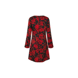 Ruthiemd print dress, racing rose, Modström