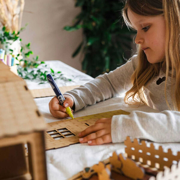 Pastel Tuscher 3 mm  6 stk., Crateit