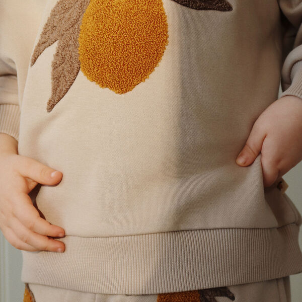 Lou Terry Sweat Shirt, oxford tan Lou Terry Sweat Shirt, oxford tan, Konges Sløjd