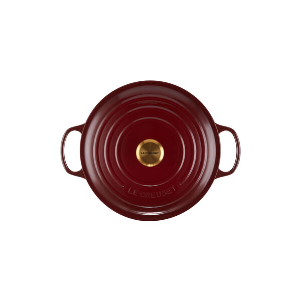 Signature rund gryde Ø 28 cm, garnet Signature rund gryde Ø 28 cm, garnet, Le Creuset
