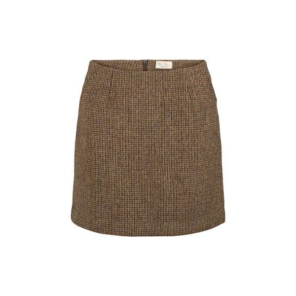 Suri W Skirt, earthy check, MarMar Copenhagen