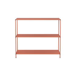 Shelf Low, orange, Abstracta® System