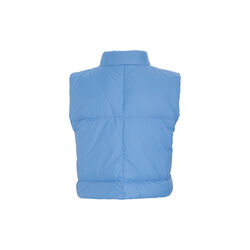 Feather down kort vest, lake blue, BITTE KAI RAND