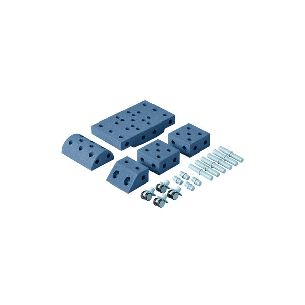 Explorer sæt, deep blue/sky blue, MODU