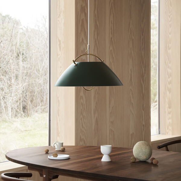 HJW37 pendel uden hejs, m&oslash;rkegr&oslash;n, Carl Hansen & S&oslash;n