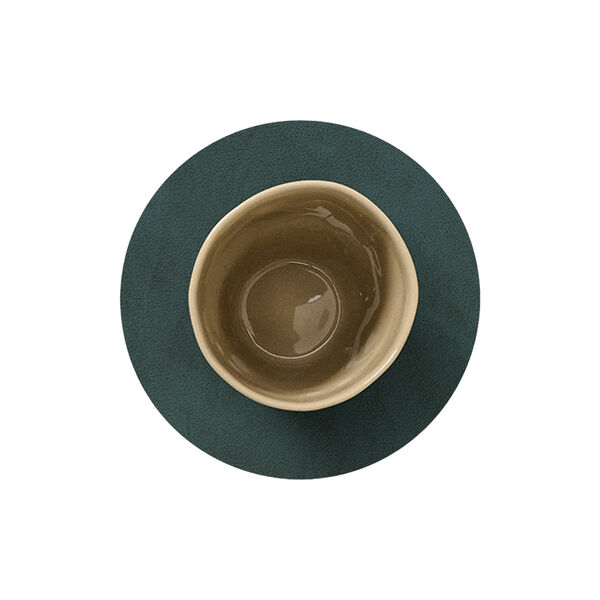 Nupo glasbrik Circle, dark green, LIND DNA