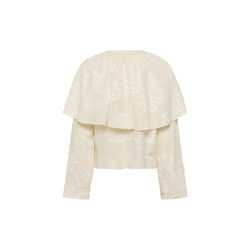 KBErmine Blouse, egret, Karen by Simonsen