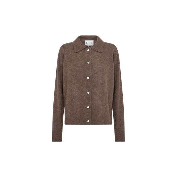 LR-ELOISE 12 Pullover, coffee melange LR-ELOISE 12 Pullover, coffee melange, Leveté Room