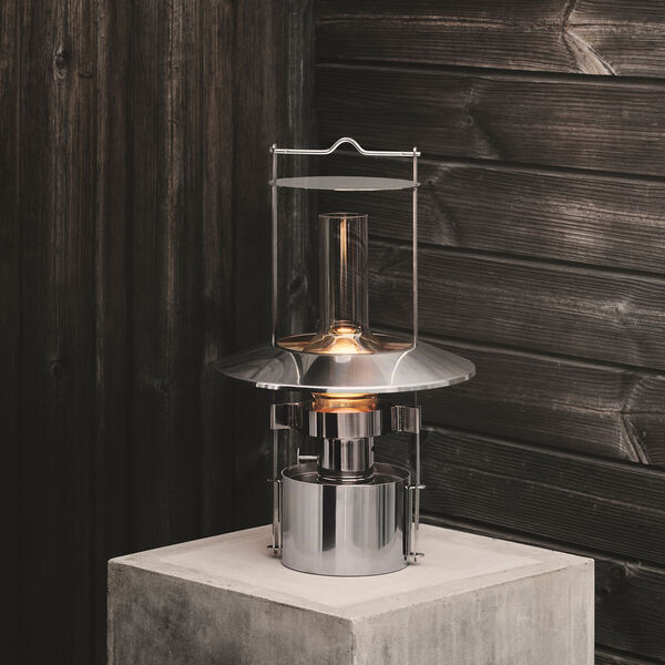 EM portable LED skibslampe, steel, Stelton