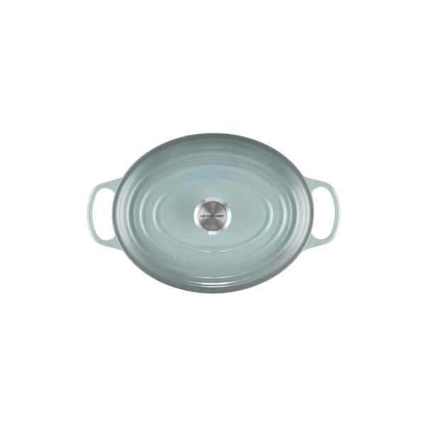 Signature oval gryde 6,3 L, sea salt, Le Creuset