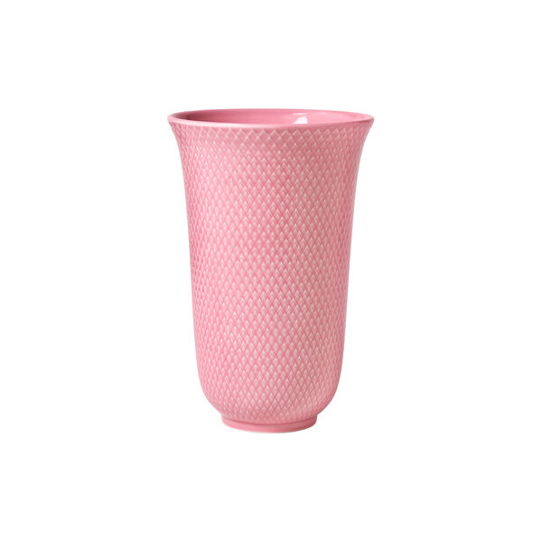 Rhombe Color vase, rosa, Lyngby Porcel&aelig;n