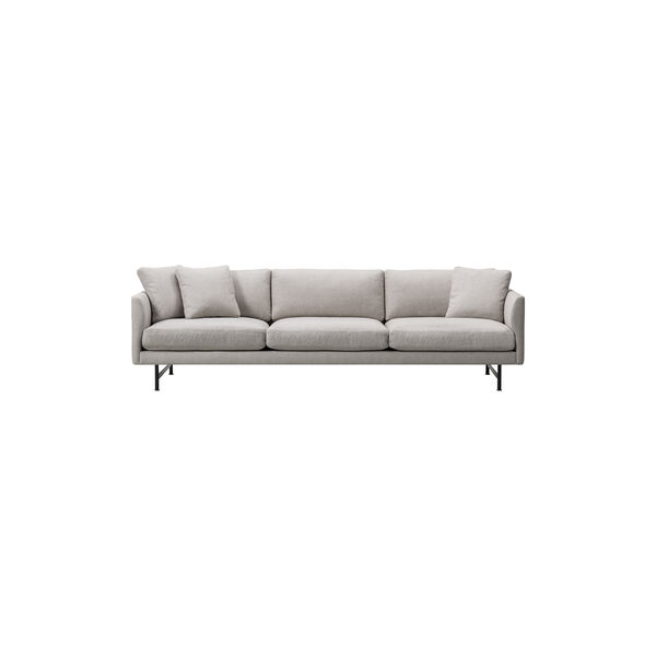 5623 Calmo 80 3 pers. sofa, beige/sort 5623 Calmo 80 3 pers. sofa, beige/sort, Fredericia Furniture