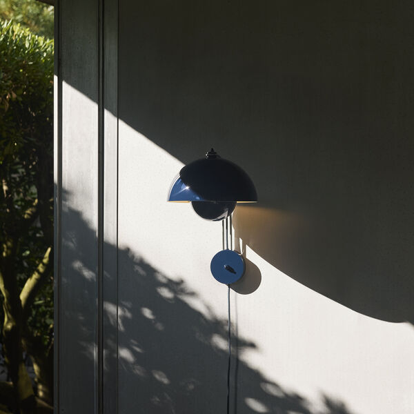 Flowerpot VP8 | Steel Blue | V&aelig;glampe, &Tradition
