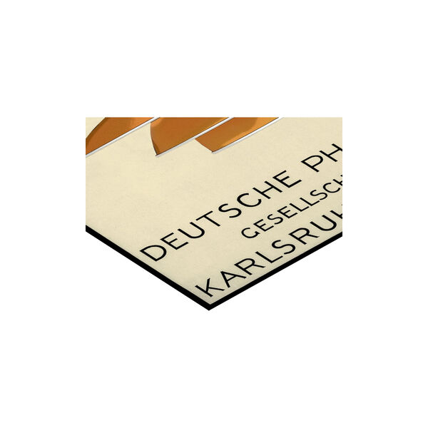 PH Lampe - Orange, Poster & Frame