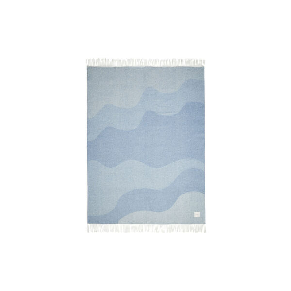 Waves plaid, mineral blue Waves plaid, mineral blue, Compliments