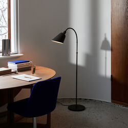 Bellevue AJ7 Anniversary Edition gulvlampe, stone grey/bronzed brass, &Tradition