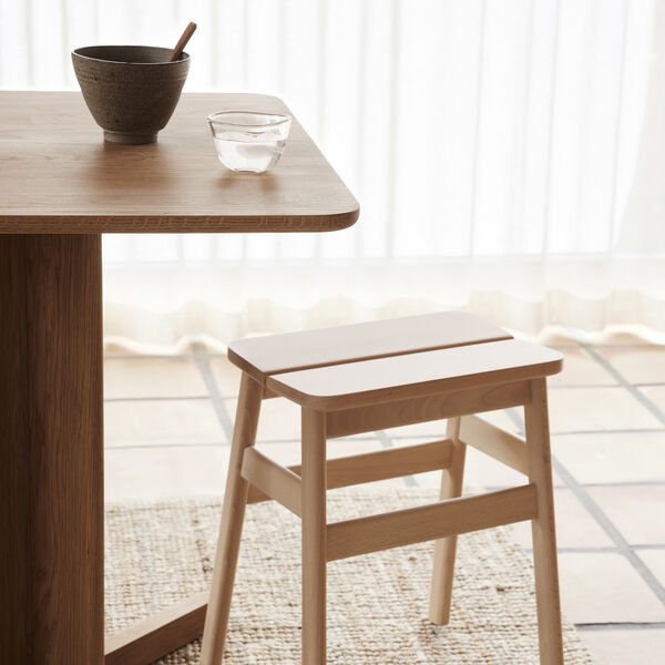 Angle Standard Stool, beech Angle Standard Stool, beech, Form & Refine