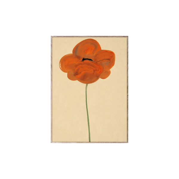 Orange Vallmo poster Orange Vallmo poster, Paper Collective