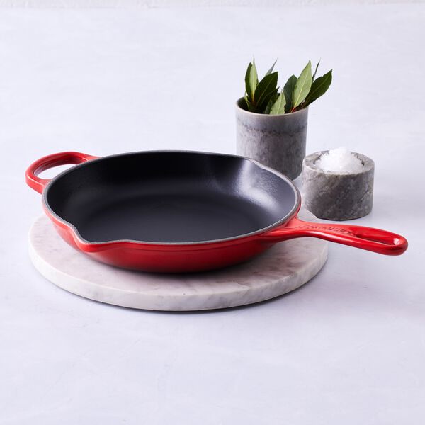 Signature st&oslash;bejern stegepande &Oslash; 23 cm, cerise, Le Creuset