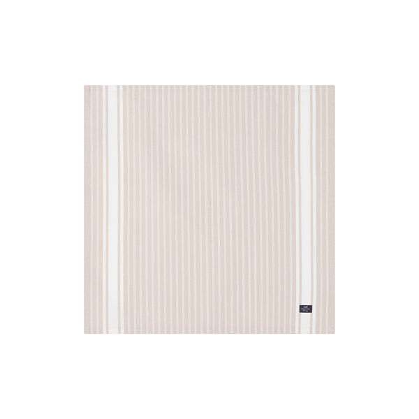 Icons Oxford Napkin, beige/white, Lexington