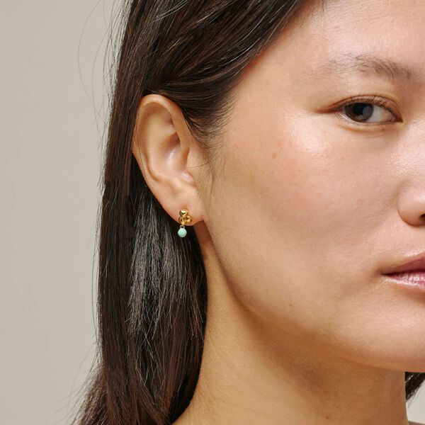 Nara Ball &oslash;reringe, mint, ENAMEL Copenhagen