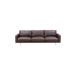 Edge V1 3 pers. sofa, faith dark brown, Wendelbo