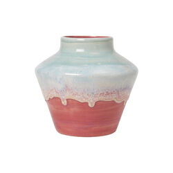 Poppery vase, mint/pink, K&auml;hler