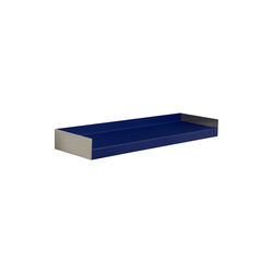 KOMPAKT Shelf | Medium | Aluminium/Blue | Hylde, oursociety