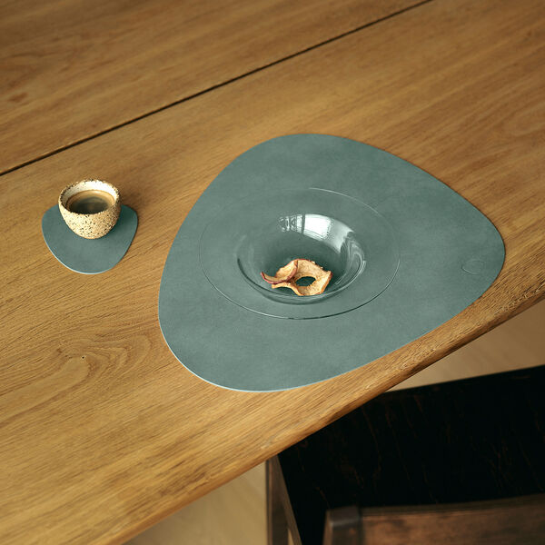 Nupo d&aelig;kkeserviet Curve L, pastel green, LIND DNA