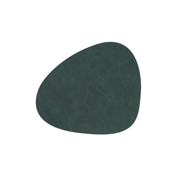 Nupo d&aelig;kkeserviet Curve L, dark green, LIND DNA