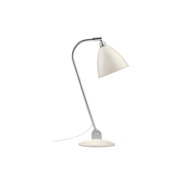 Bestlite BL2 Table Lamp, soft white semi matt/chrome, GUBI