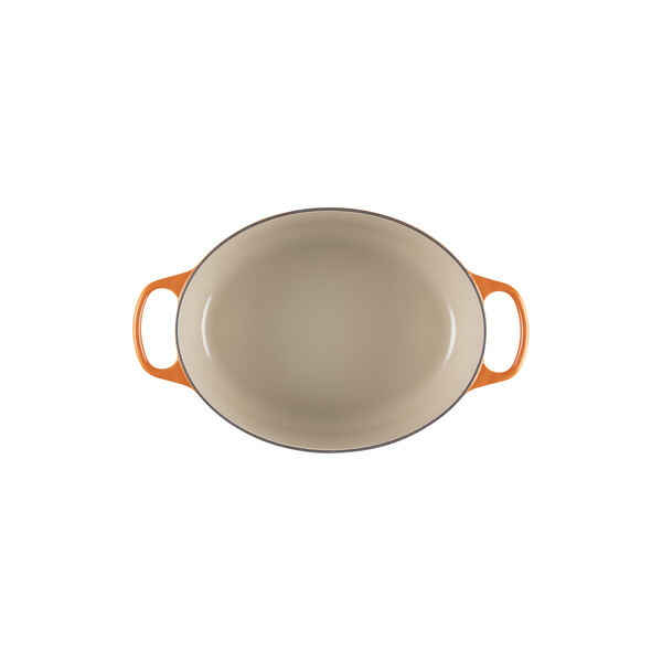 Signature st&oslash;bejern oval gryde &Oslash; 31 cm, volcanic, Le Creuset