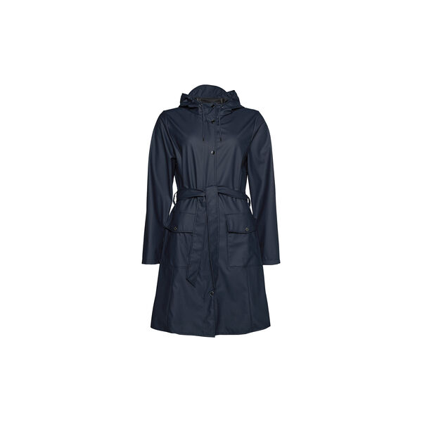 Curve Jacket, navy, Rains