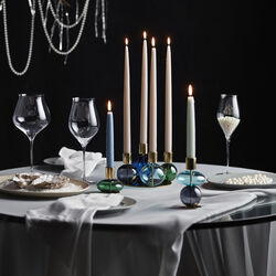 Bubble Lysestage, grøn, Holmegaard