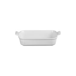 Heritage rektangulært fad 32 cm, white, Le Creuset