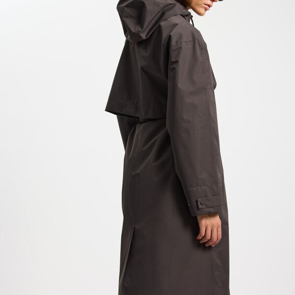 Rainshell Coat, almost black, Rethinkit