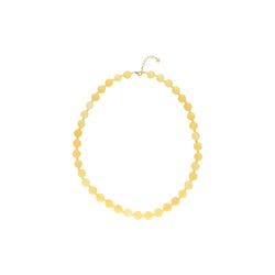 Jasmine small halsk&aelig;de, yellow, Nuni Copenhagen