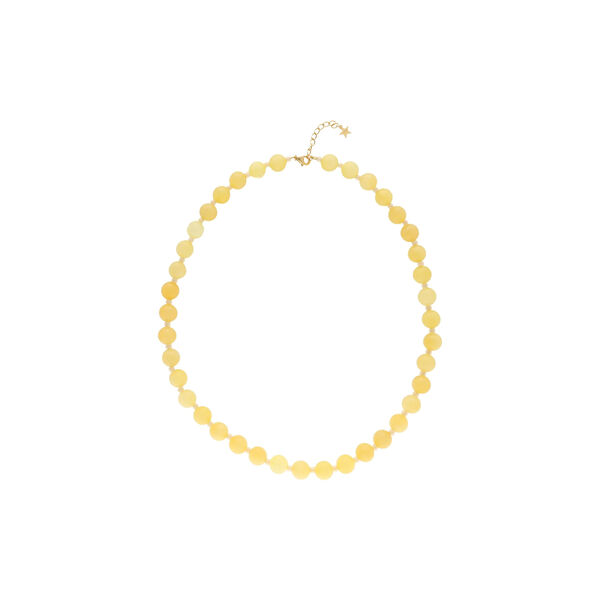 Jasmine small halsk&aelig;de, yellow, Nuni Copenhagen