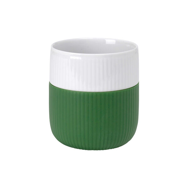 Riflet Contrast krus 35 cl, skovgrøn Riflet Contrast krus 35 cl, skovgrøn, Royal Copenhagen