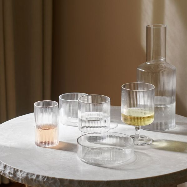 Ripple Serving Bowls 4 pcs, ferm LIVING