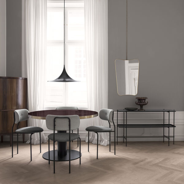 Semi Pendant, black semi matt, GUBI