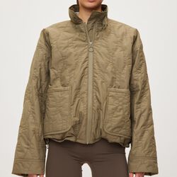 Quilted Jacket Field, dust green, Rethinkit